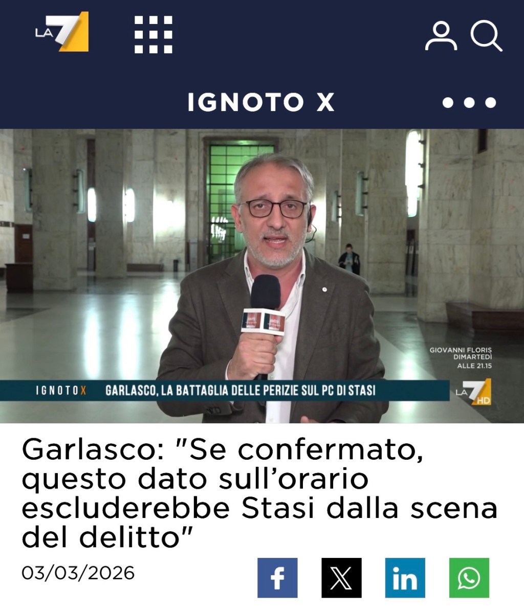 Garlasco: aggiornamenti